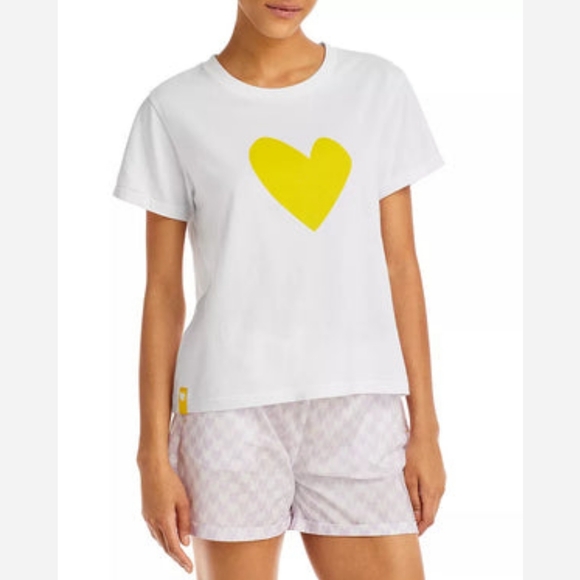 Kerri Rosenthal Suke Imperfect Heart T-Shirt Size X-Small - Picture 3 of 13